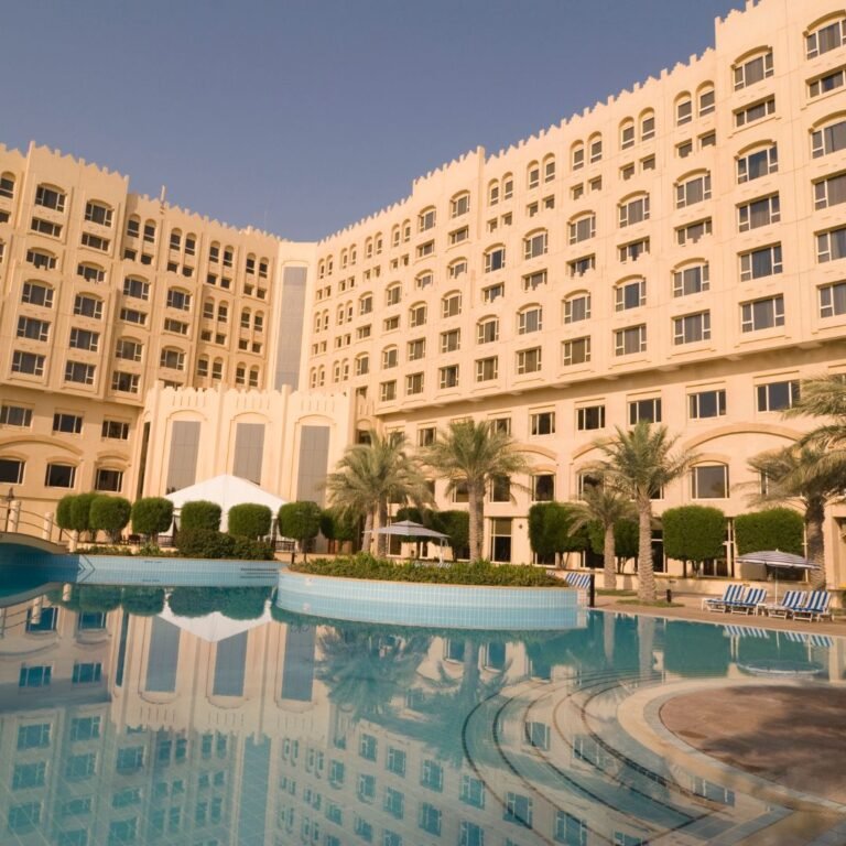 Luxury hotel pool