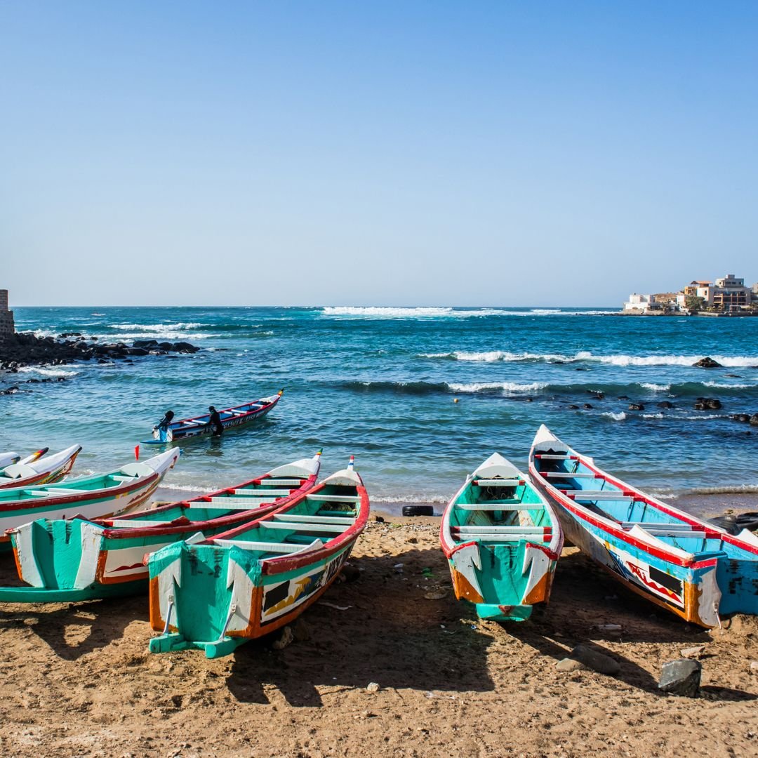 A bay in Ngor, Dakar.