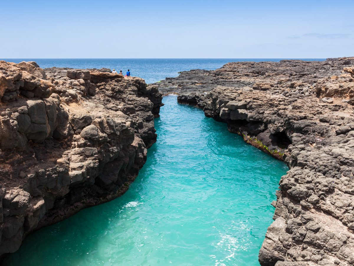 Buracona in Sal Island Cape Verde - Cabo Verde