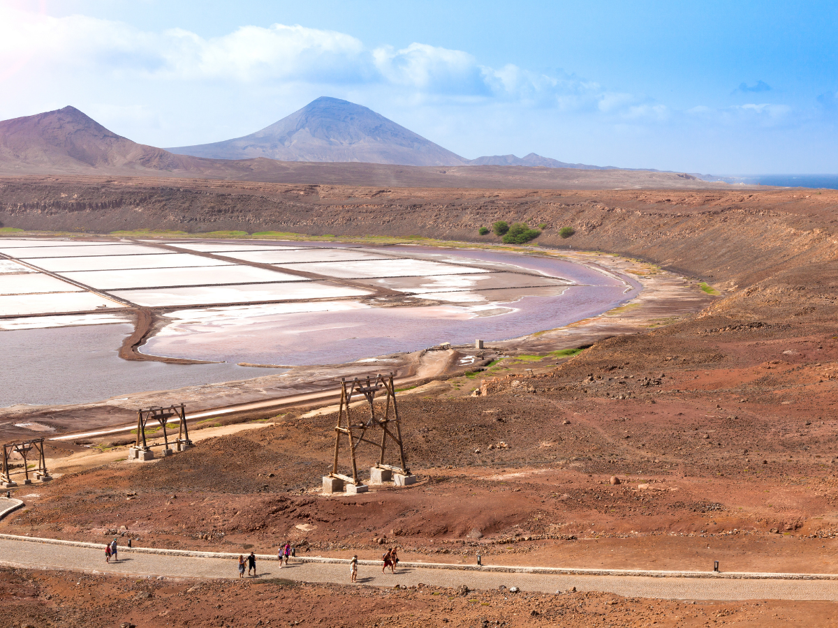 Salinas in Sal Cape Verde - Cabo Verde Islands